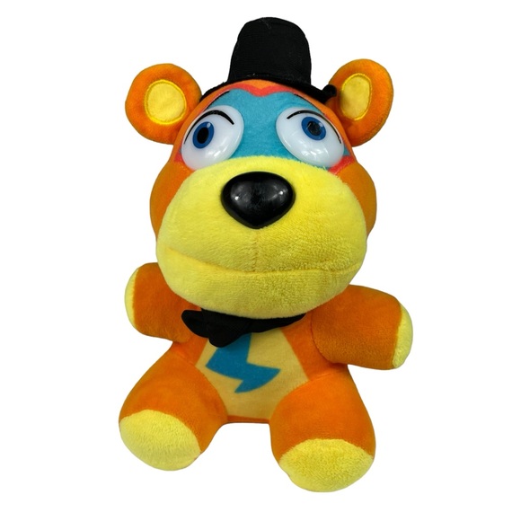 Five Nights at Freddy’s Glamrock Freddy 9” Super Soft Plush Plushie Stuffed Toy - Picture 2 of 16